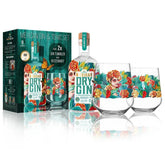 Los Muertos Mexican Dry Gin Set mit Gläsern